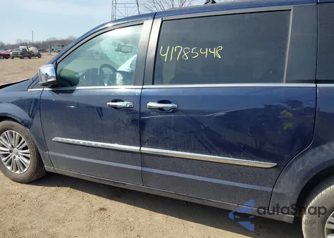 2013 Chrysler Town & Country Touring-L from USA, damaged, VIN 2C4RC1CG0DR572551